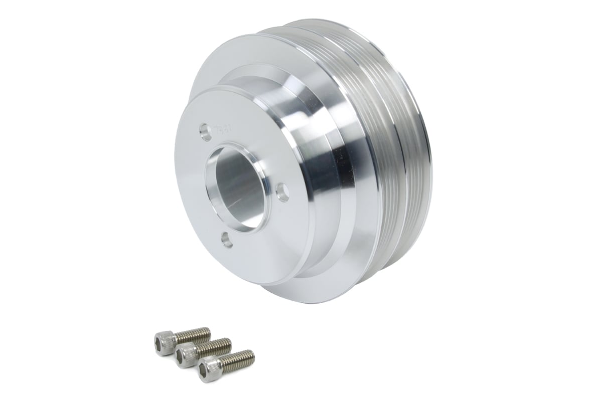 7331 Crank Polished Serpentine Pulley for Big Block Chevy
