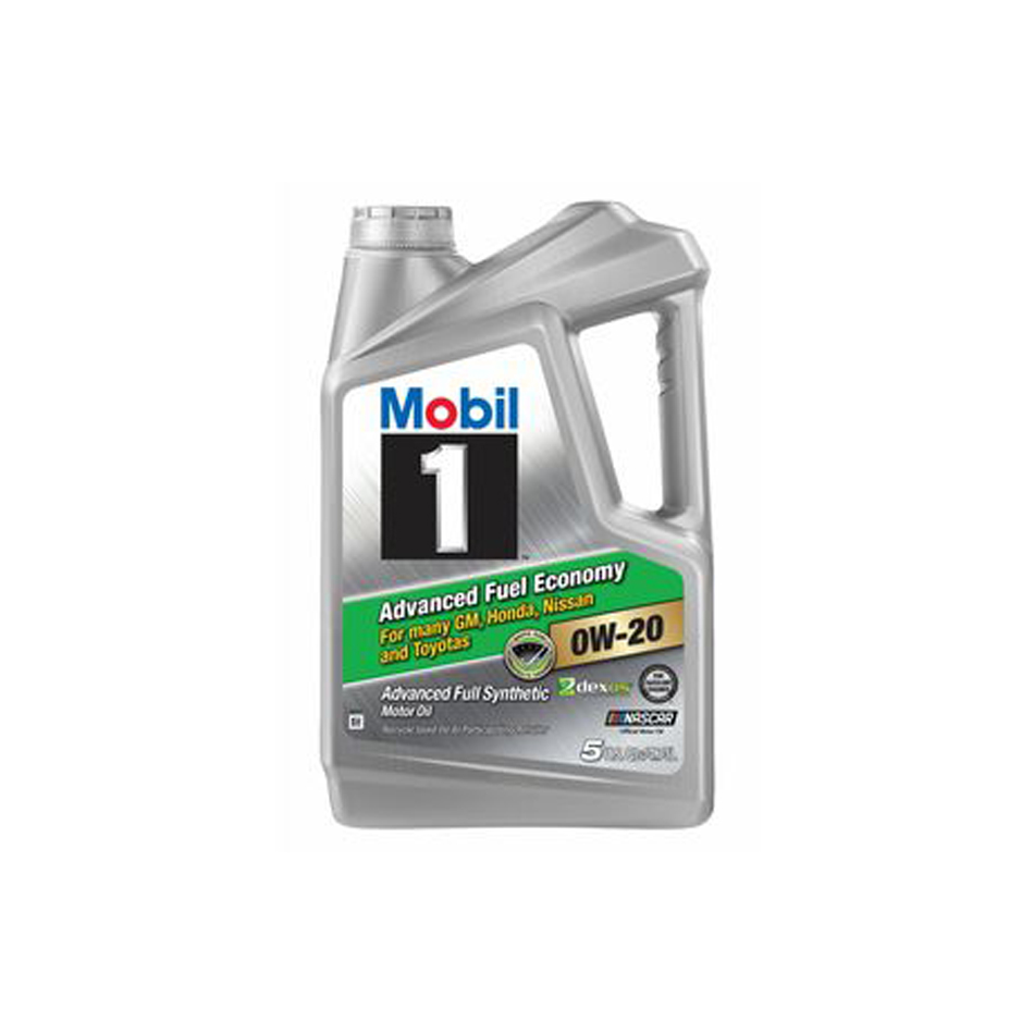 MOB124185-1 5 qt. 0w20 Synthetic Oil Bottle