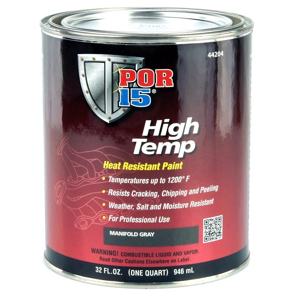 1 qt. High Temperature Factory Paint, Gray