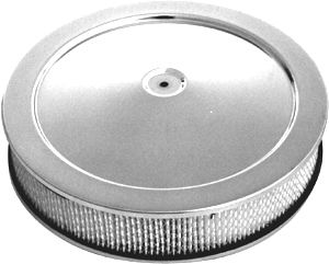 Muscle Car Air Cleaner - Black - 14 x 3 in. - High Performance