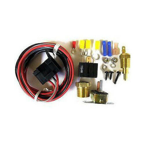 200-185 deg Off Electric Fan Thermostat Kit