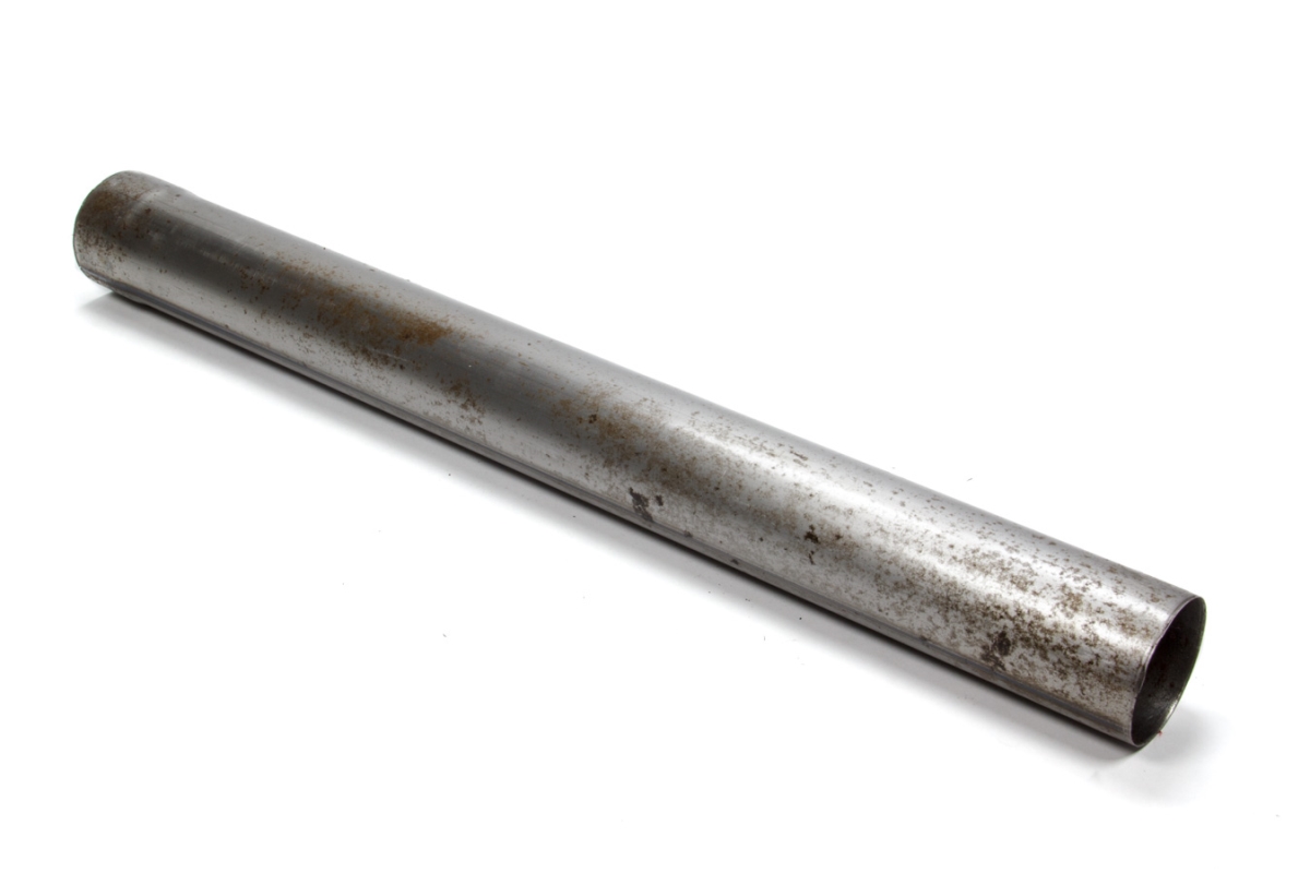 24 in. Headers Straight Exhaust Pipe Extension 2.5 in. Dia. 2 ft. 1 End Expanded - Steel