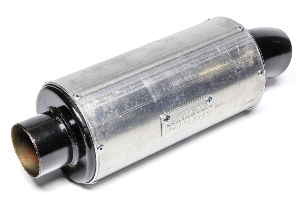 Muffler Mini Sprint Aluminium Case 2 in. Inlet