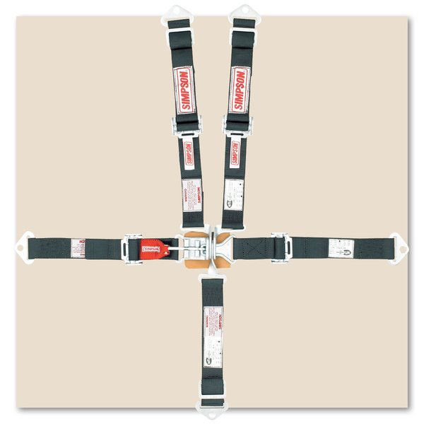 5-Point Harness System JR Wrap, Black