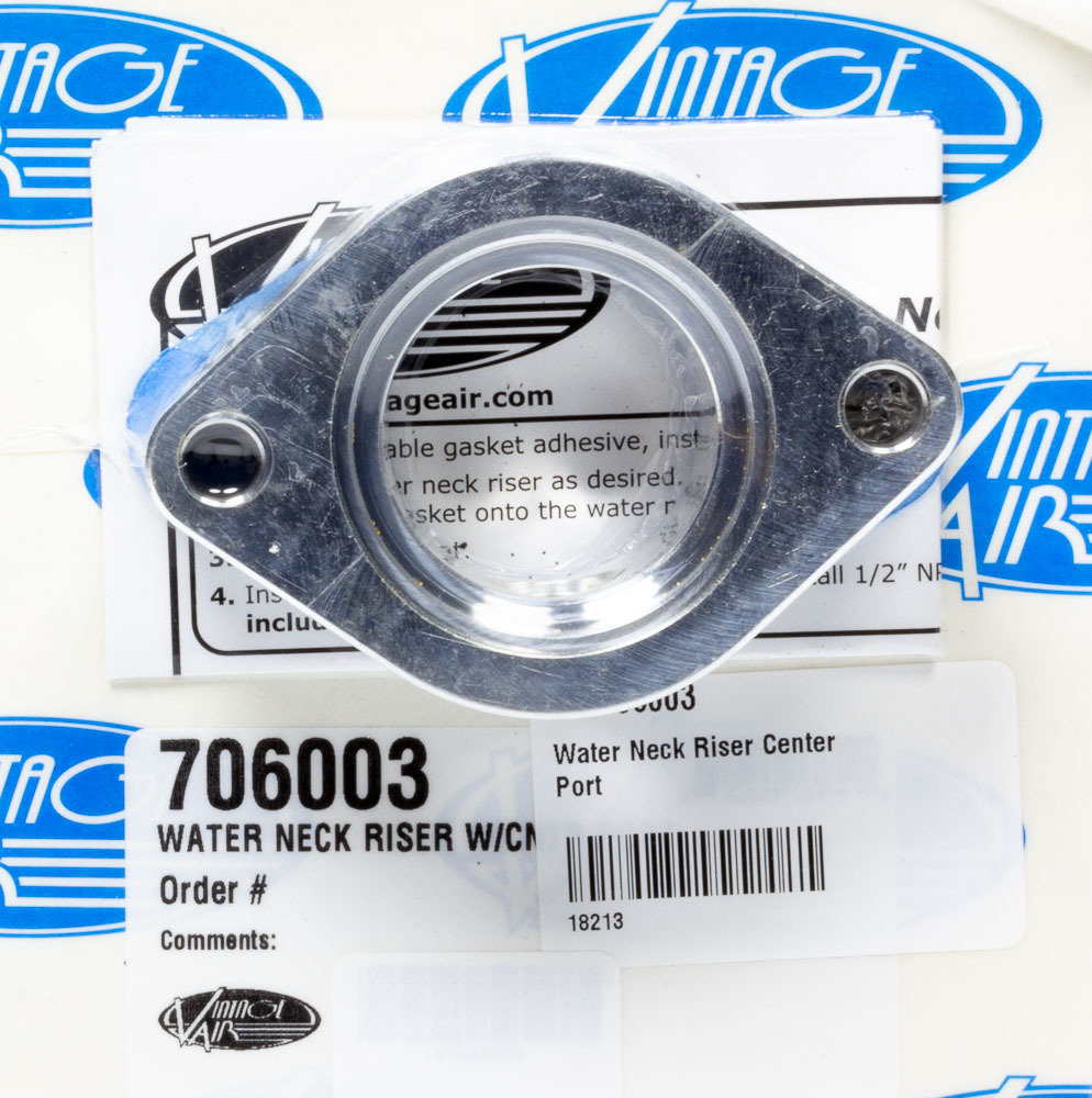 Water Neck Riser - Center Port