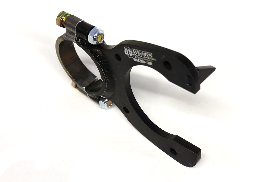 WEHWM200-18R Caliper Mount Right Clamp-On Metric Fab