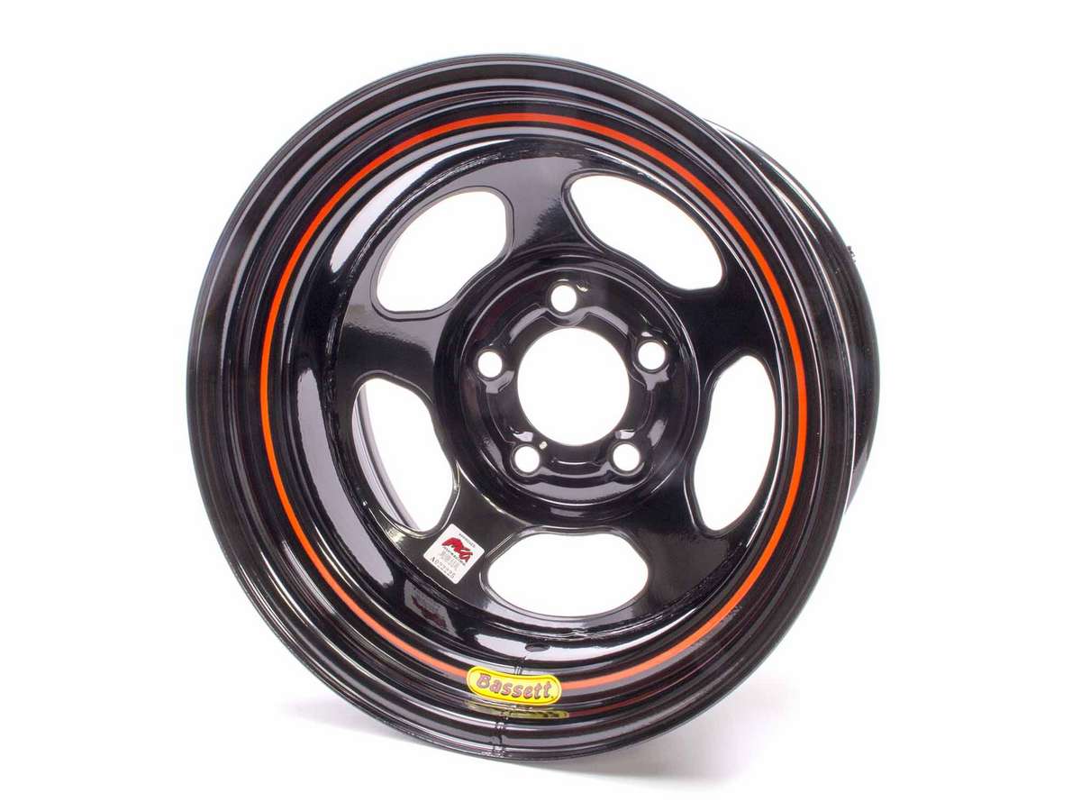 50L54 Inertia Advantage Wheel - 15 x 10 in. - 5 x 5 in. - Black - 4 in. Back Spacing - 20 lbs