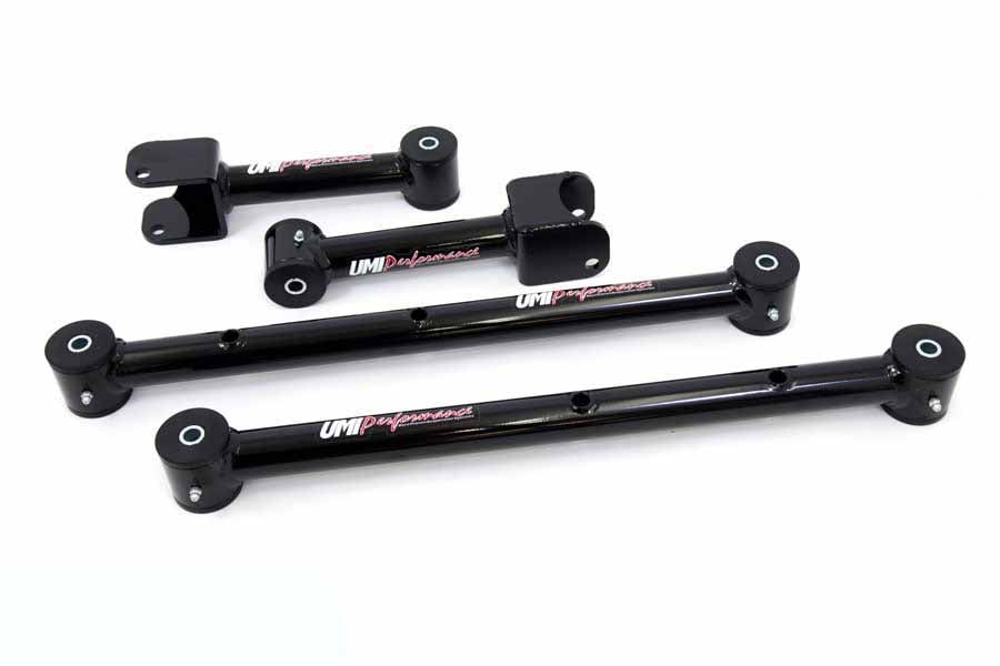 1968-1972 GM A-Body Tubular Upper & Lower Control Arms - Black