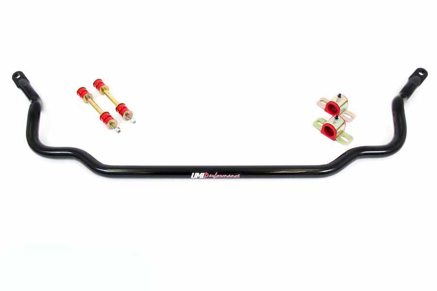1964-1972 GM A-Body 1.250 in. Solid Front Sway Bar - Black