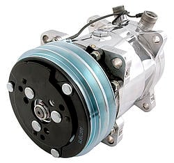 VIN04808-VUA 2 Groove Pully Plain Finish 508 Compressor -  VINTAGE AIR