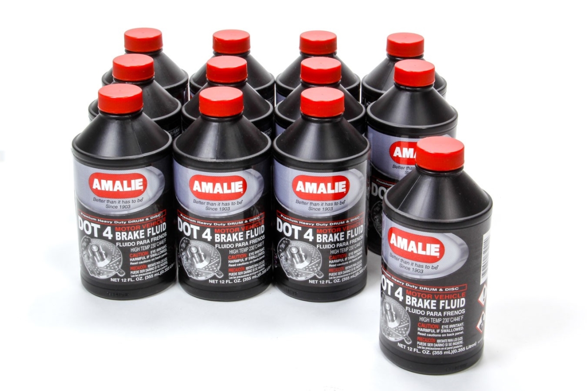 160-65041-92 DOT 4 Brake Fluid - 8 oz Bottle - Case of 12