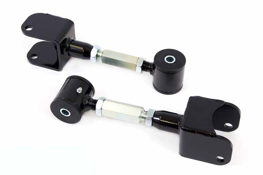 1968-1972 GM A-Body Adjustable Upper Control Arms- Poly Bushings - Black