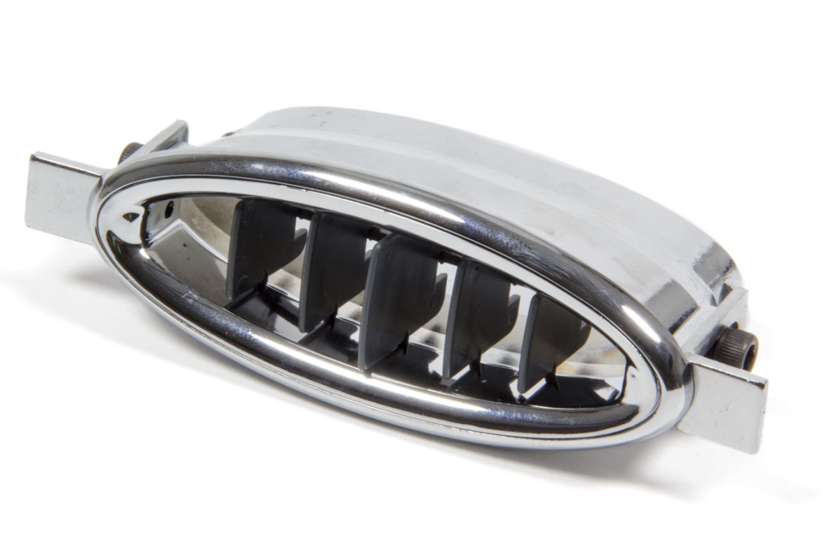 VIN491902 ProLine - Dash Heating & Cooling Louver Oval 2.5 in. Hose 4 x 1.6 in. - Plastic