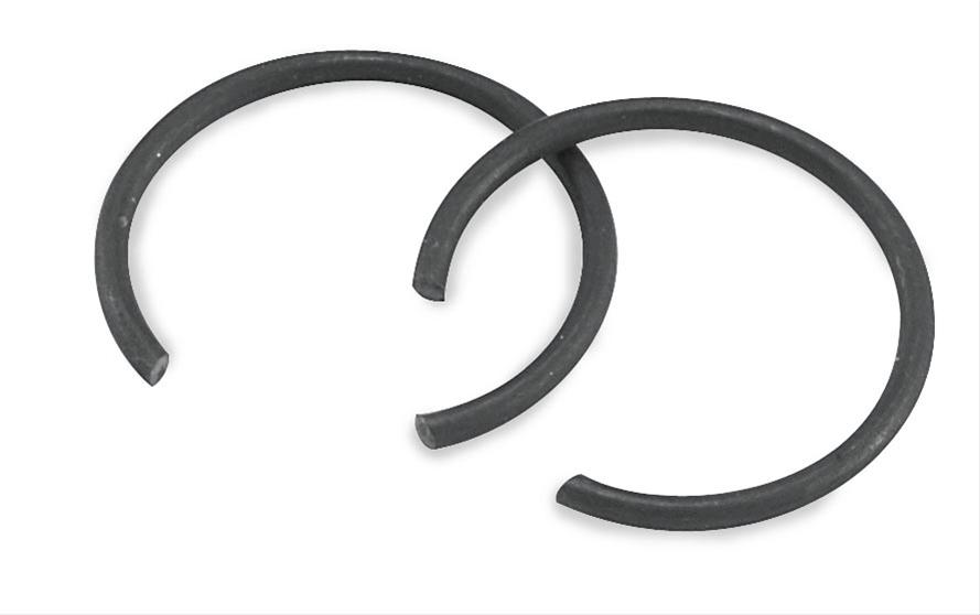 0.06 in. Piston Lock Rings, Round Wire Style - Set of 2