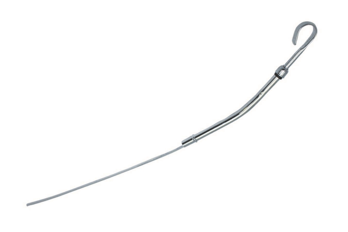 SPC7171 Small Block Chevy Engine Oil Dipstick - Chrome
