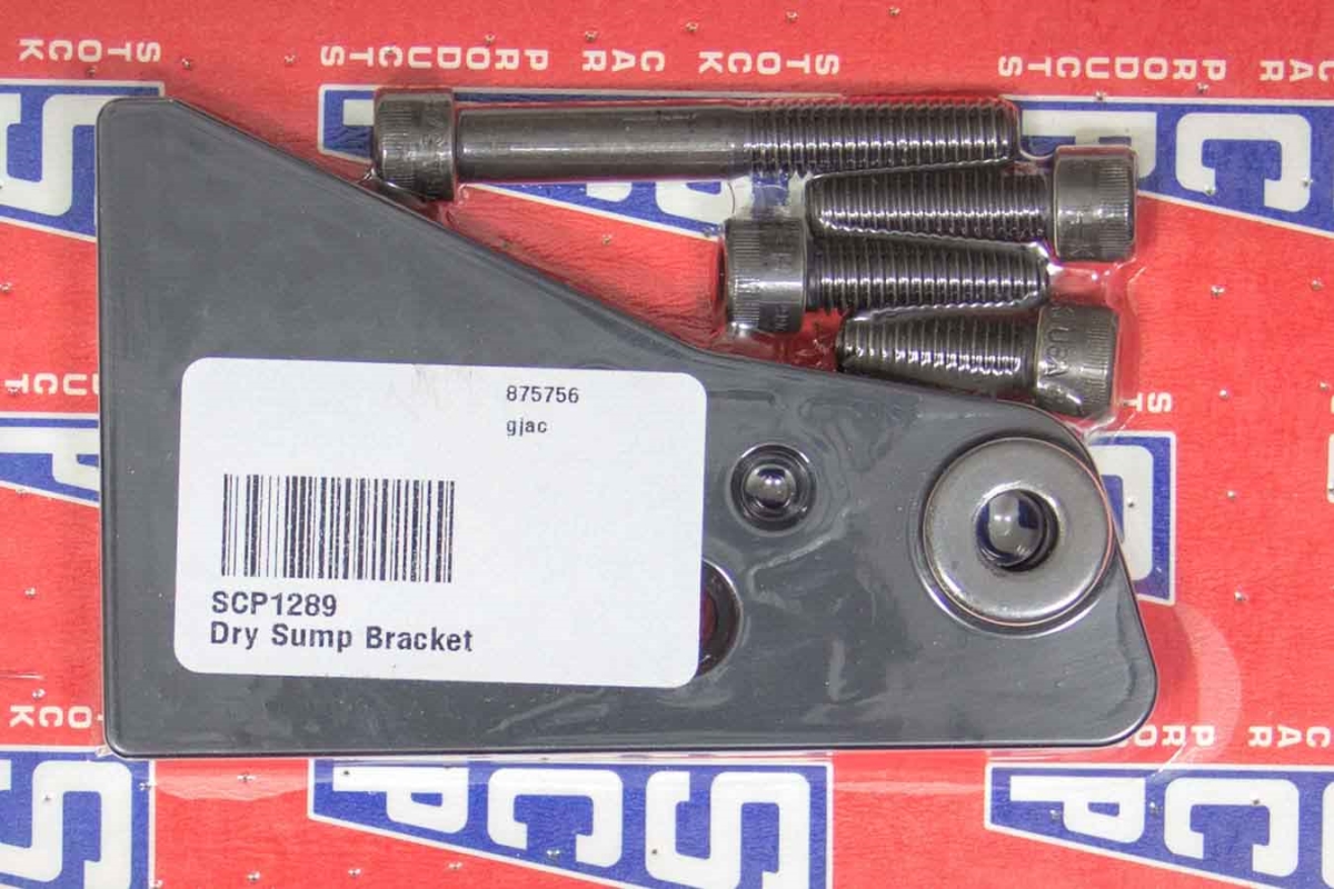 Dry Sump Pump Mount, Riser Plate - Small Block Chevy