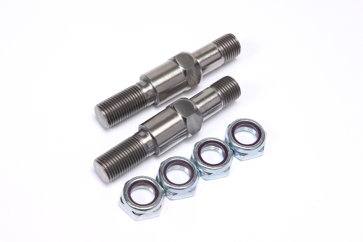 Titanium Lower Rear Shock Stud Kit