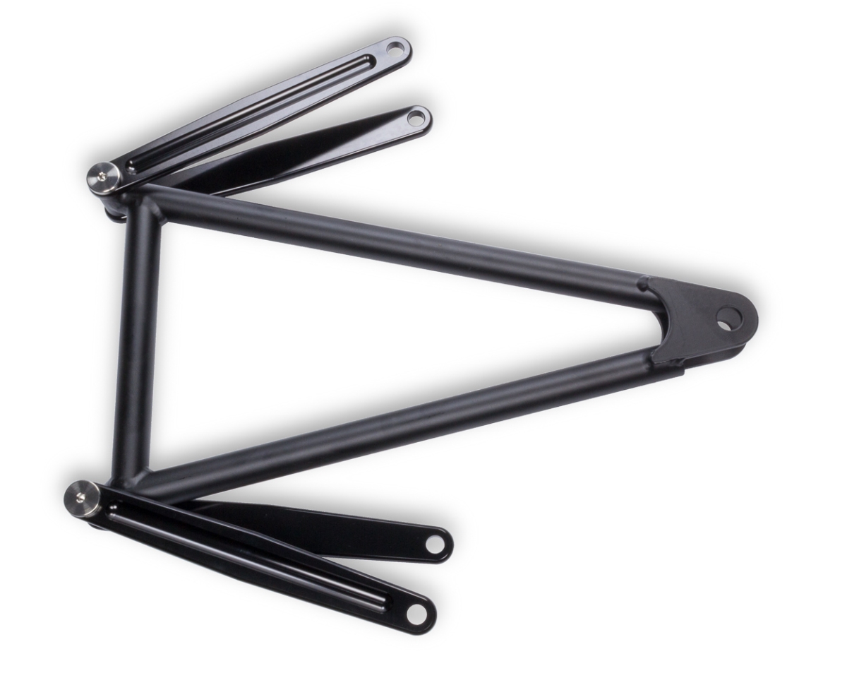 14 in. Jacobs Ladder, Chromoly with Titanium Hardware, Black