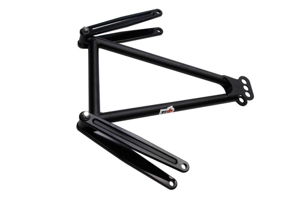 12.37 in. Adjustable Jacobs Ladder, Chromoly with Titanium Hardware, Black