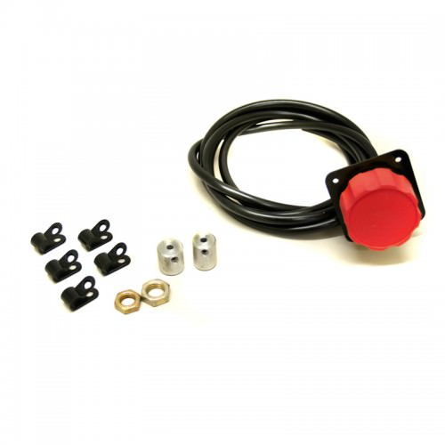 0.37 x 0.43 in. Adjuster Brake Bias Coupler, Red