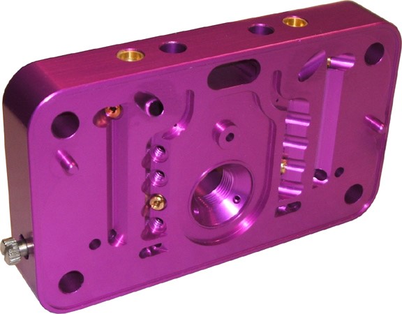 Billet Aluminum Carburetor Metering Block