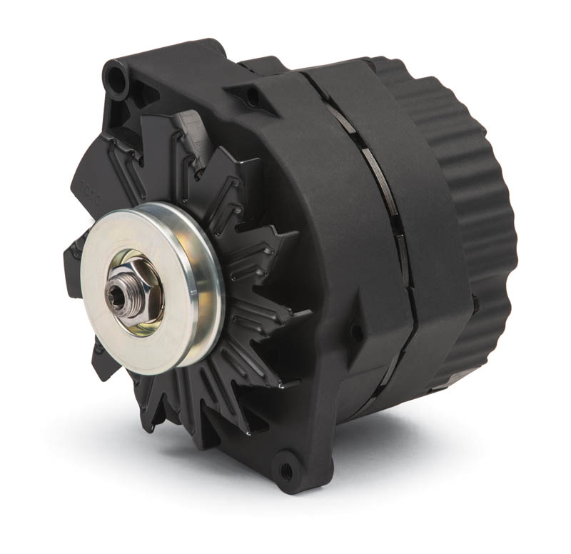 100A 1 Wire Alternator for GM, Black