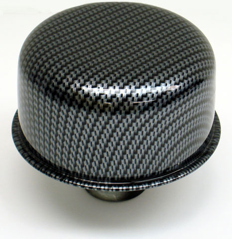 Carbon Style Push-In Air Breather Cap - Carbon - Durable Design