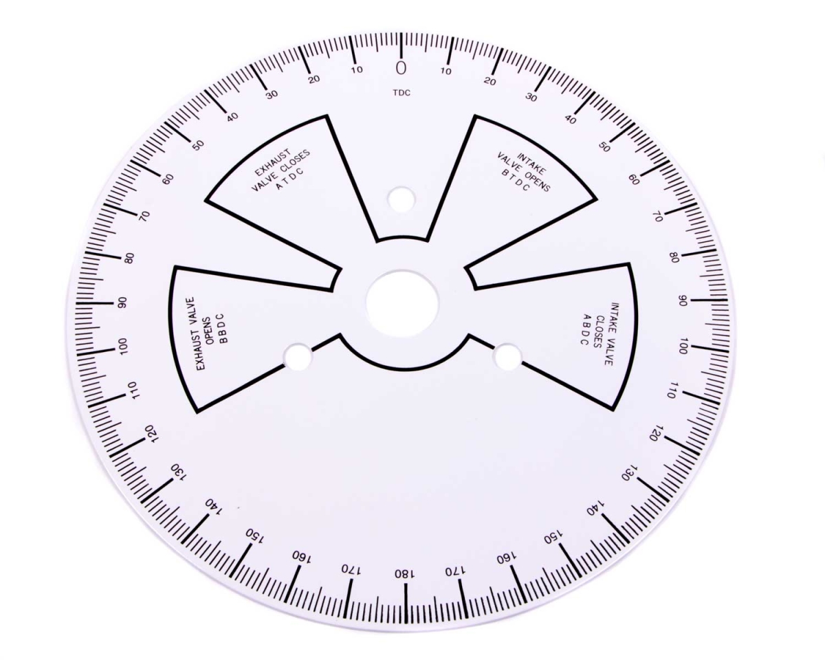 9 in. Camshaft deg Wheel