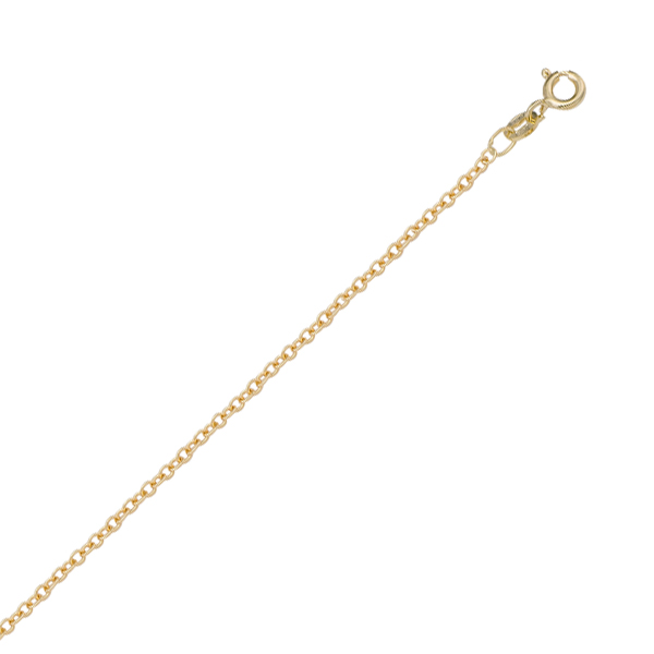 Picture of Cheri Jadore CN605LT-14Y-18 18 in. 14K Gold Open Cable Necklace