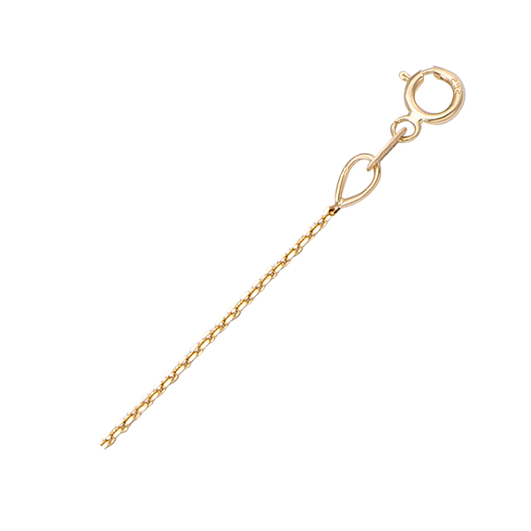 Picture of Cheri Jadore CN605LT-18KY-18 18 in. 18K Gold Open Cable Necklace, Gold - 1.6 g