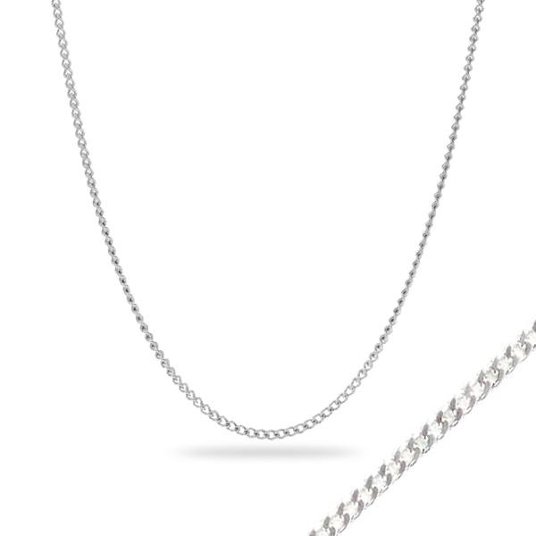 Picture of Cheri Jadore CN7310-SS-20 20 in. Sterling Silver Open Cable Chain Necklace - 10.6 g