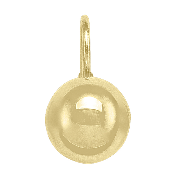 Picture of Cheri Jadore EN4301-14KY 14K Gold Sphere Shaped Drop Earrings - 3.2 g