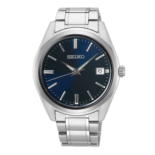 SUR309 Mens Classic Watch - Silver & Blue -  Seiko