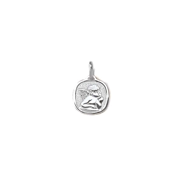 Picture of Cheri Jadore PST16-18W 18K White Gold Thinking Angel Pendant&#44; Silver - 1.6 g