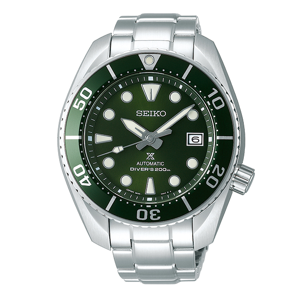 Picture of Seiko SPB103 Divers Automatic Watch - Silver & Green