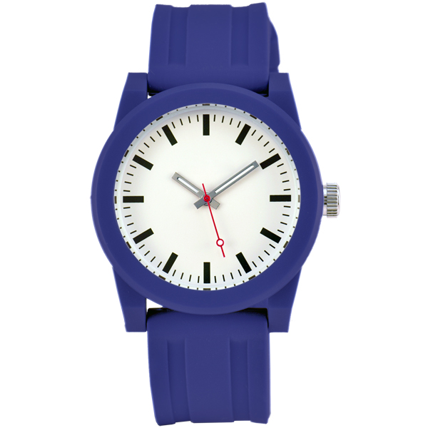 Picture of Matsuda 512-01WHBU Reflex Japanese Quartz Watch - White & Blue