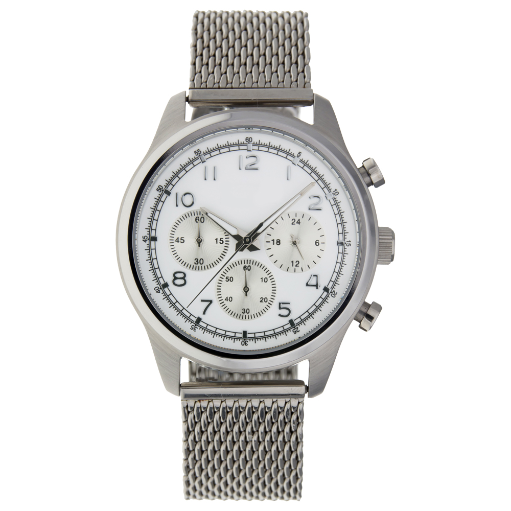 Picture of Matsuda 805-02WH Avery Chronograph Sports Unisex Watch - White