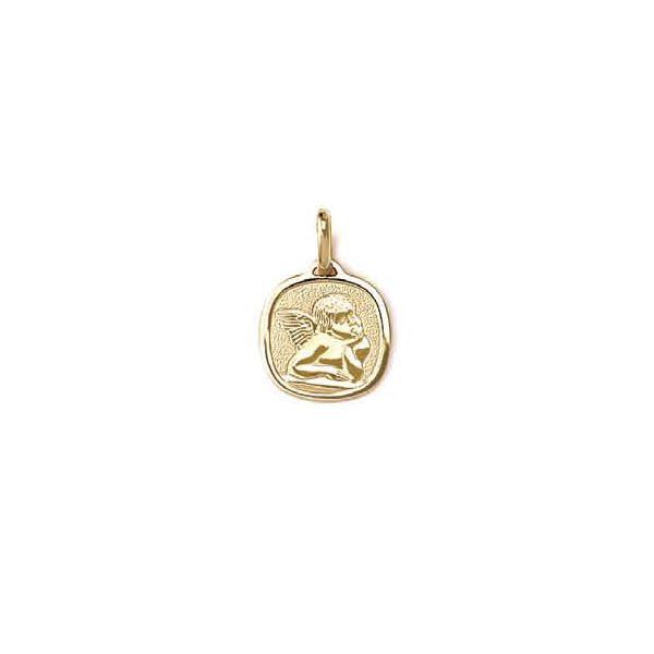 Picture of Cheri Jadore PST25-18Y 1.6 gm 18K Yellow Gold Thinking Angel Pendant
