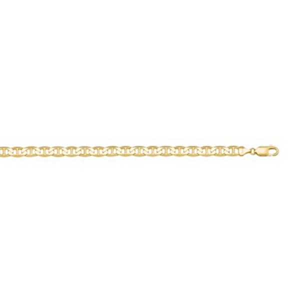 Picture of CJ BN311-14K-7 7 in. 2 gm 14K Gold Flat Anchor Bracelet
