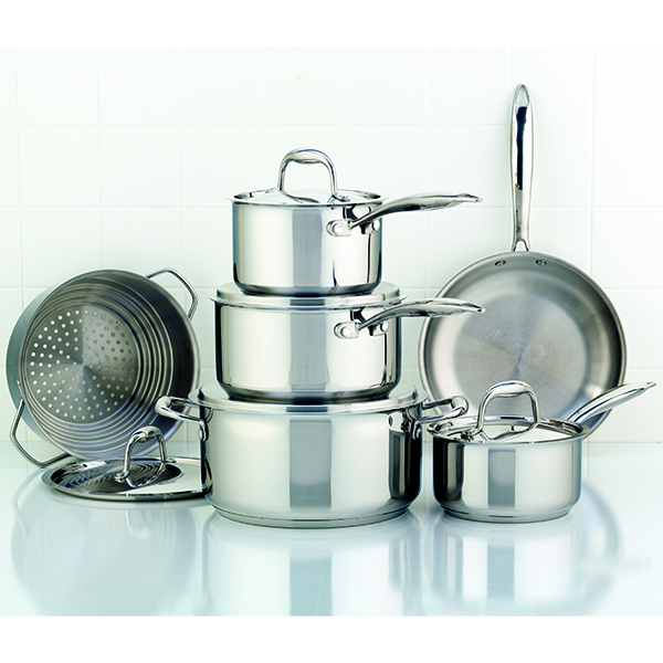 Picture of Meyer 2201-11-00 Accolade Cookware Set, 11 Piece