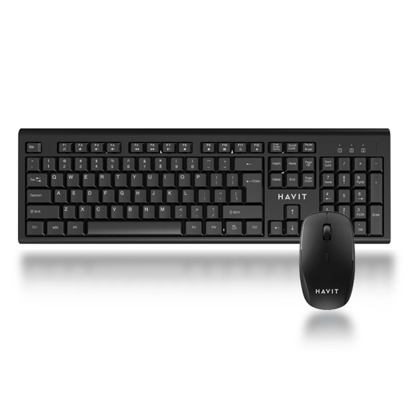 Picture of Havit Havit-KBK265G Wireless Keyboard & Mouse Combo&#44; Black