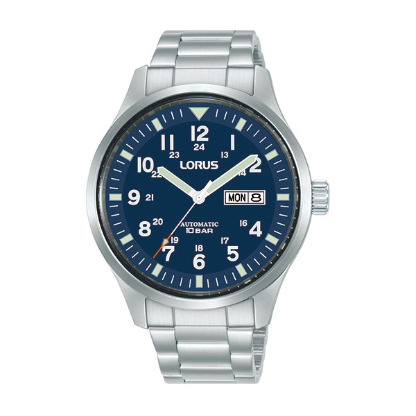 RL405B 42 mm Men Automatic Watch, Blue -  Lorus