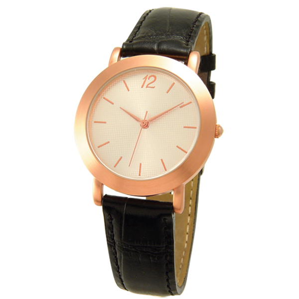 167-00RG  Mens Dress Watch, Rose Gold