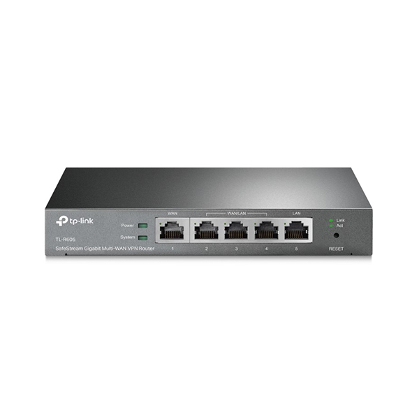 TP-Link ER605-Black SafeStream Gigabit Multi-WAN VPN Router, Black -  Tp-link Usa Corporation