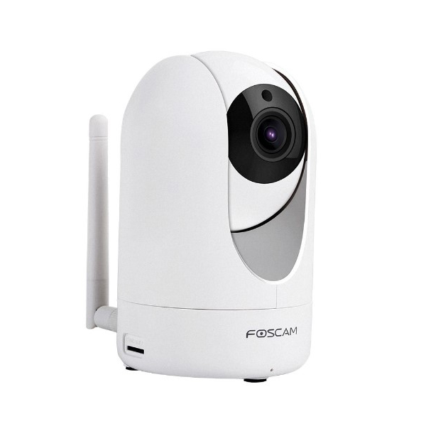 MSFO-BM2-White R2M 2MP PTZ Dual-Band Wi-Fi Smart Indoor Camera, White -  Foscam