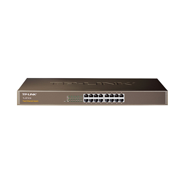 TP-Link SG1016D 16-Port Gigabit Desktop & Rackmount Switch -  Tp-link Usa Corporation