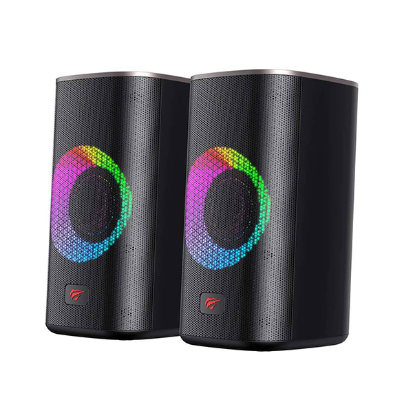 -SPK212 2.0 Stereo Channel Dynamic RGB Lights Wireless Bluetooth V5.0 Plus 3.5 mm AUX Gaming Speaker -  Havit, Havit-SPK212