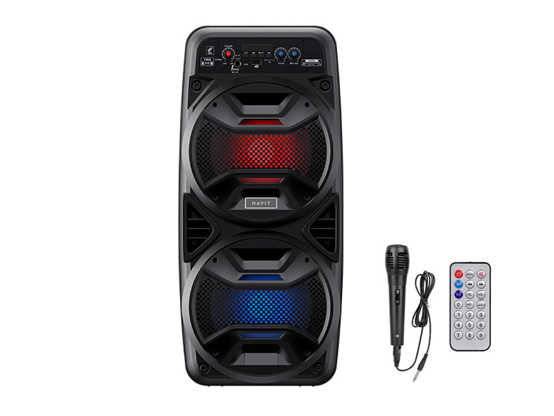 -SPKQ117BT Portable Bluetooth LED Lighting Speaker