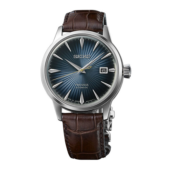 Picture of Seiko SRPK15 Presage Automatic Watch&#44; Brown