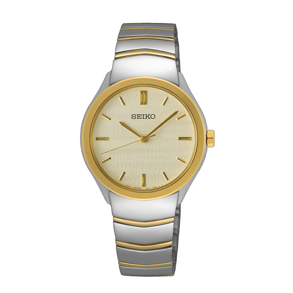 Picture of Seiko SUR550 Ladies Watch&#44; Silver & Gold